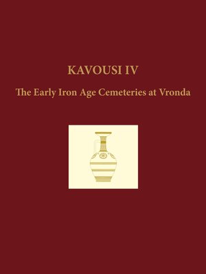 cover image of Kavousi IV
